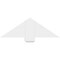 Ekena Millwork Kennewick Architectural Grade PVC Gable Bracket, 36"W x 12"H x 2"D x 6"F, 8/12 Pitch GBP036X12X0206KEN00 - alternate 4